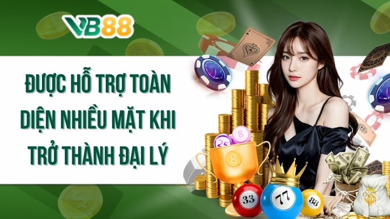 Được hỗ trợ toàn diện nhiều mặt khi trở thành đại lý