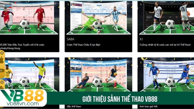 Giới thiệu sảnh thể thao VB88