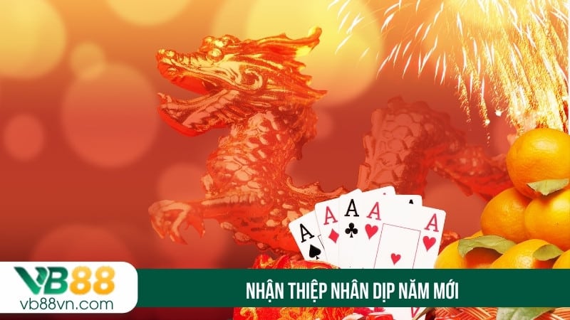 Nhận thiệp nhân dịp năm mới