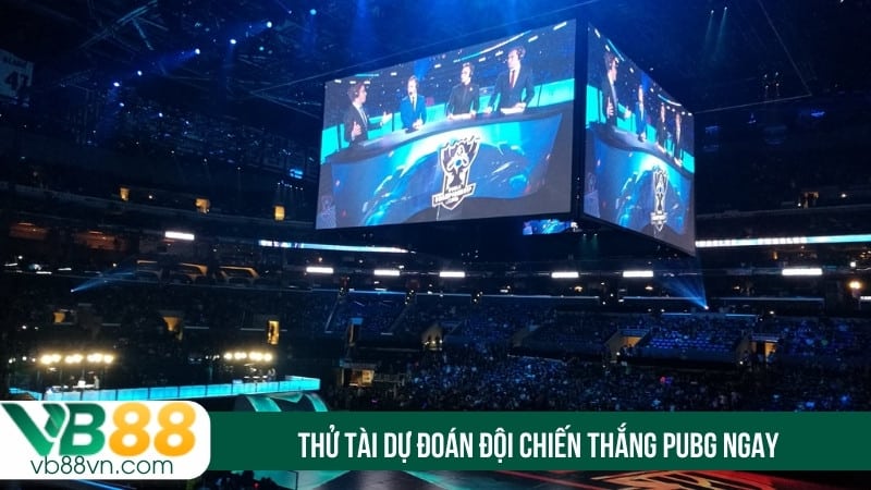 Thử tài dự đoán đội chiến thắng PUBG ngay