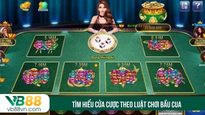 Tìm hiểu cửa cược theo luật chơi bầu cua